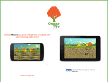 Tablet Screenshot of orangetreegames.com